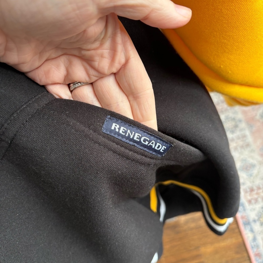 Renegade Black and Gold Pittsburgh Hoodie - Picture 4 of 6